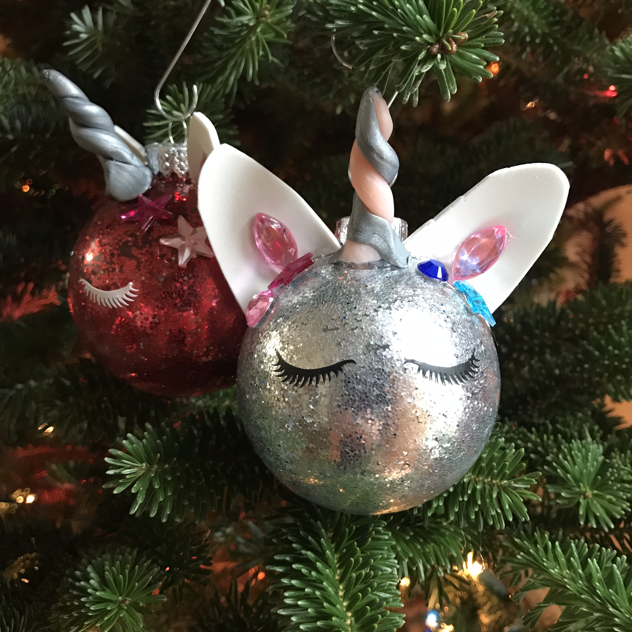 How to Make Adorable Unicorn Ornaments - the Making Life